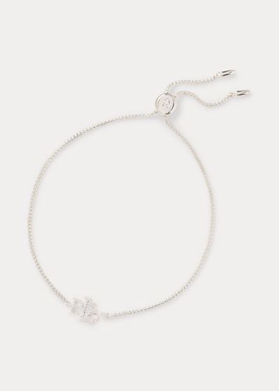 Pulsera Ralph Lauren Mujer Plateados - Sterling Logo - ZXWBD8261